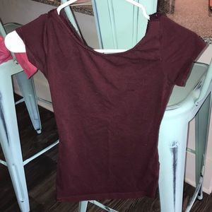 Garage Burgundy T-Shirt
